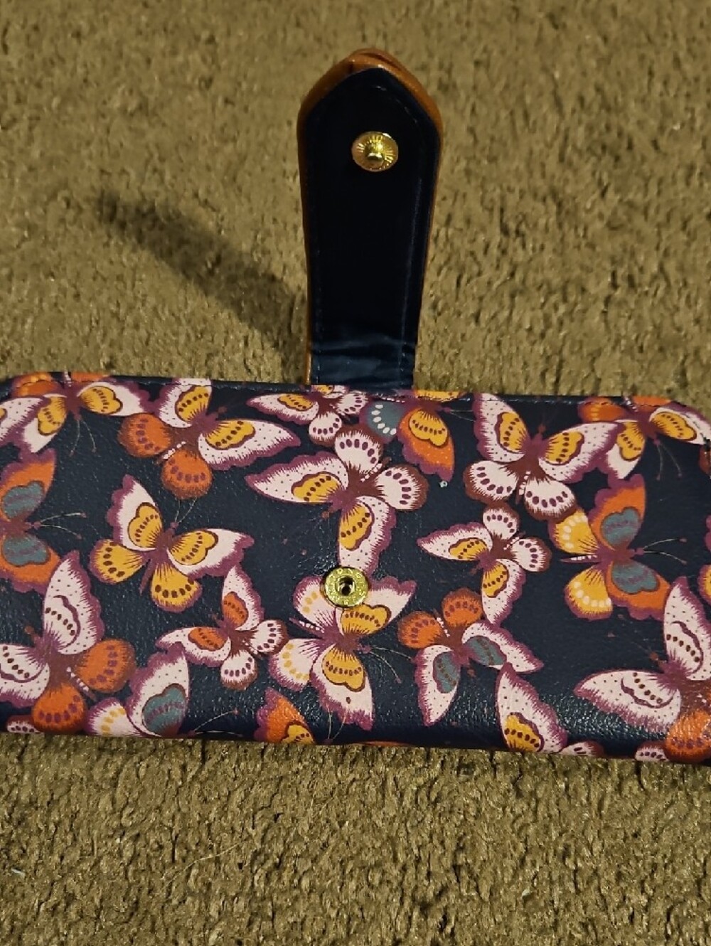 Butterfly Print Women's Wallet - Picture 2 of 8